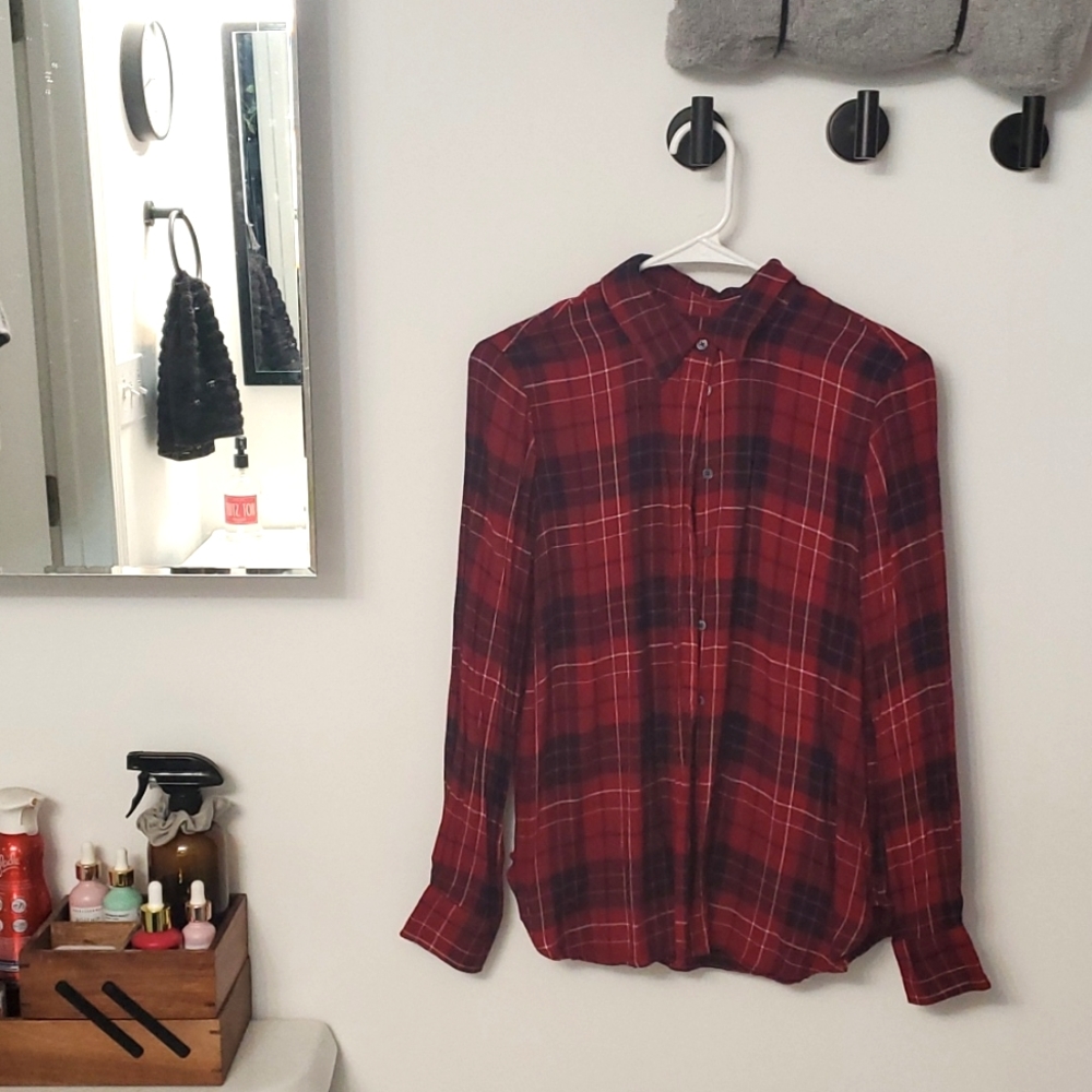 Banana Republic plaid
